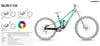 2027 Rallon DH Frame - OMR Carbon (U913)(U914) Downhill MTB Frameset