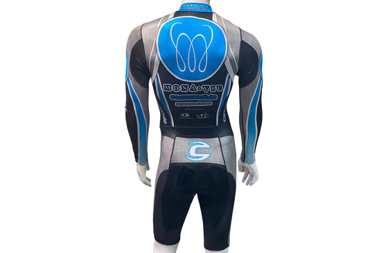 Skinsuit - MonaVie RS Long Sleeve Blue