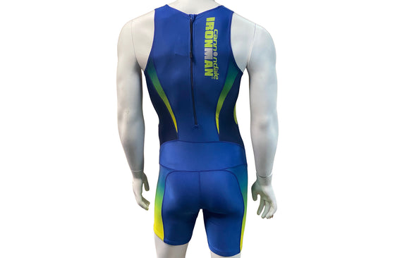 Tri-Suit - IronMan Back Zip Blue