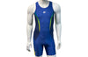 Tri-Suit - IronMan Back Zip Blue